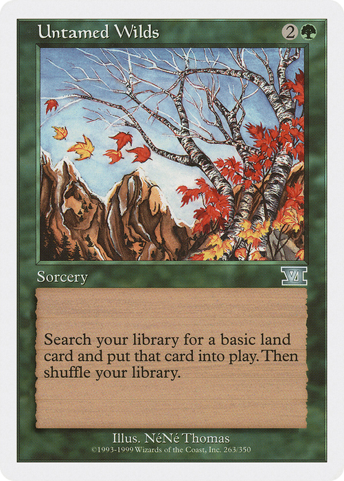 Untamed Wilds (6ED-263) - uncommon