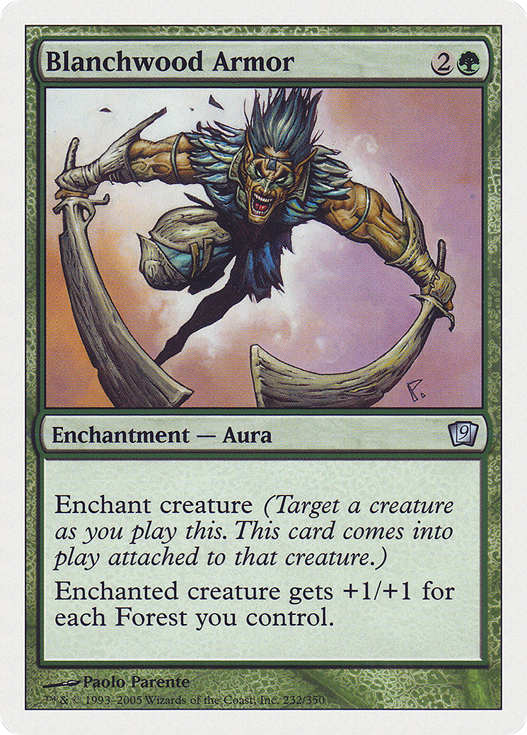 Blanchwood Armor (9ED-232) - uncommon