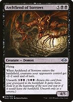 Archfiend of Sorrows (LIST-MH2-74) - uncommon