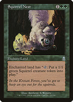 Squirrel Nest (ODY-274) - uncommon - Foil