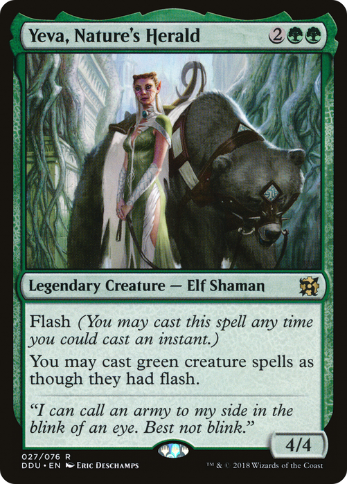 Yeva, Nature's Herald (DDU-027) - rare