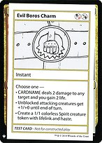 Evil Boros Charm (CMB1-090) - rare