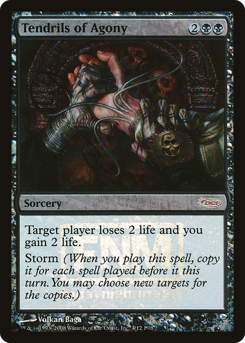 Tendrils of Agony (FNM-004) - rare - Foil