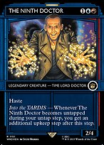 The Ninth Doctor (WHO-1151) - rare: (Showcase) (Borderless) - Foil
