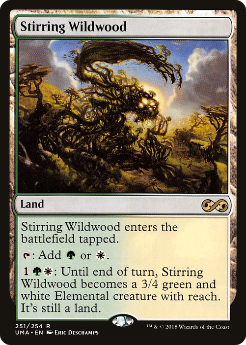 Stirring Wildwood (UMA-251) - rare - Foil