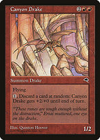 Canyon Drake (TMP-166) - rare