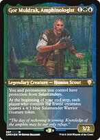 Gor Muldrak, Amphinologist (CMR-597) - rare - Foil