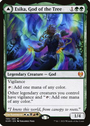 Esika, God of the Tree // The Prismatic Bridge (KHM-168) - mythic
