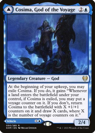 Cosima, God of the Voyage // The Omenkeel (KHM-050) - rare