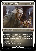 Smothering Tithe (CMM-473) - mythic - Etched Foil