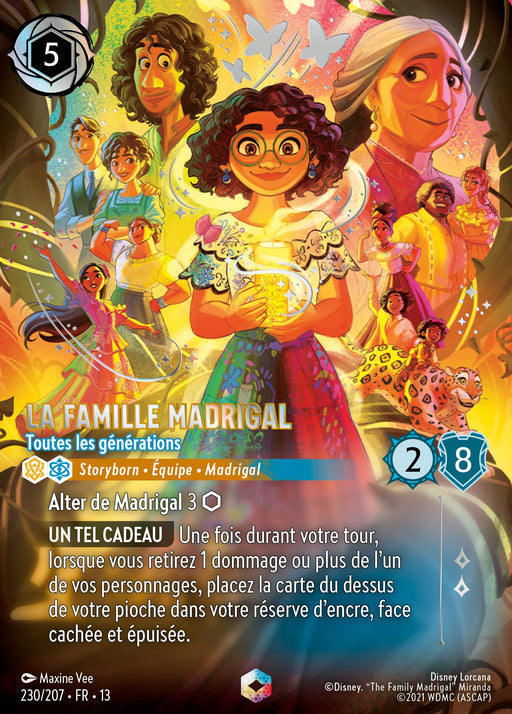 La famille Madrigal - Toutes les générations