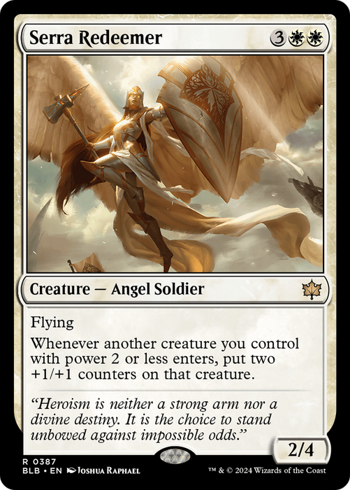 Serra Redeemer (BLB-387) - rare