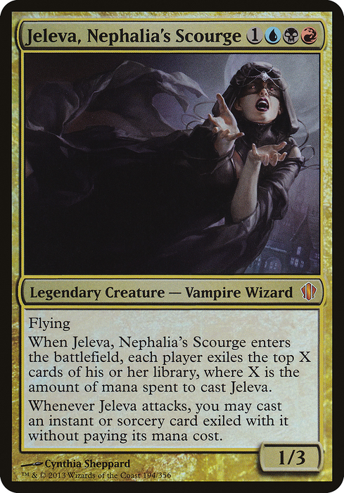 Jeleva, Nephalia's Scourge (OVER-194) - mythic - Foil