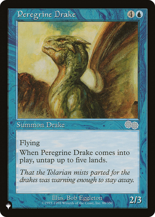 Peregrine Drake (LIST-USG-88) - uncommon