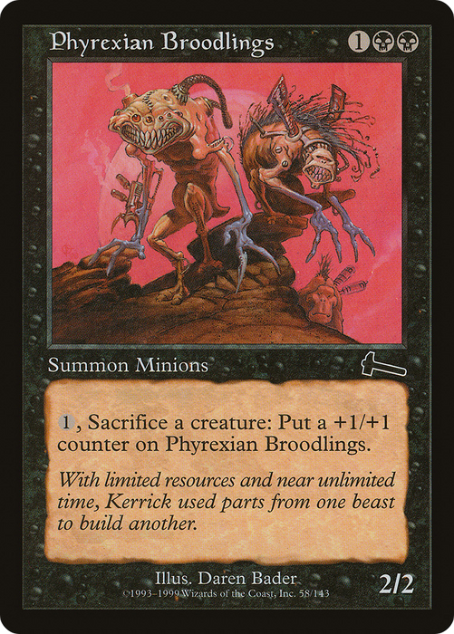 Phyrexian Broodlings (ULG-058) - common