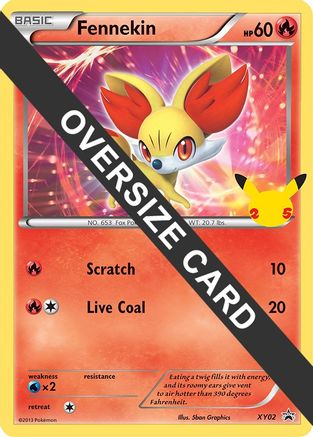 Fennekin (XY02) - FPP  - Promo