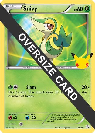 Snivy (BW01) - FPP  - Promo