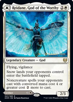 Reidane, God of the Worthy // Valkmira, Protector's Shield (PRE-21S) - rare - Foil