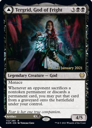 Tergrid, God of Fright // Tergrid's Lantern (PRE-112S) - rare - Foil