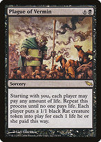 Plague of Vermin (SHM-073) - rare - Foil