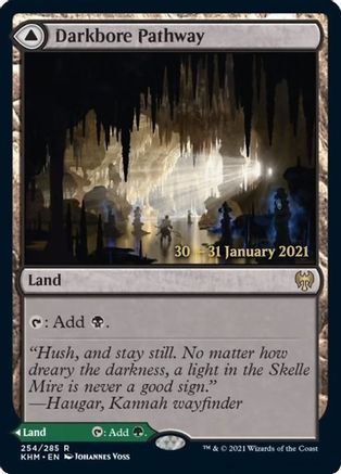 Darkbore Pathway // Slitherbore Pathway (PRE-254S) - rare - Foil
