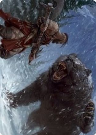 Blizzard Brawl // Blizzard Brawl (AKHM-041) - common (Borderless)