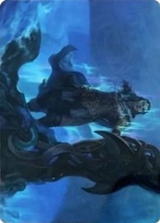 Cosima, God of the Voyage // Cosima, God of the Voyage (AKHM-012) - common (Borderless) - Foil