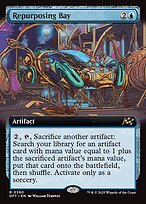 Repurposing Bay (DFT-380) - rare: (Extended Art) - Foil