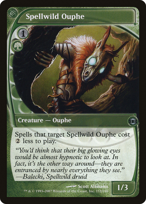 Spellwild Ouphe (FUT-151) - uncommon - Foil