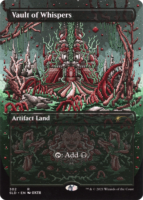 Vault of Whispers (SLD-302) - rare (Borderless) - Foil