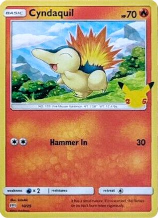Cyndaquil (010/25) - M2AP  - Promo - Holofoil
