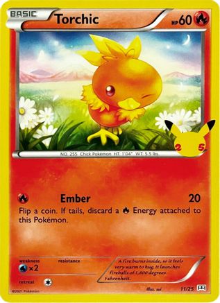 Torchic (011/25) - M2AP  - Promo