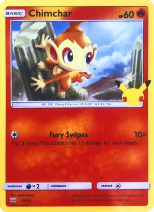 Chimchar (012/25) - M2AP  - Promo