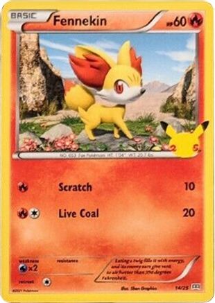 Fennekin (014/25) - M2AP  - Promo