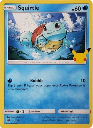 Squirtle (017/25) - M2AP  - Promo - Holofoil