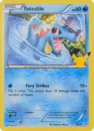Totodile (018/25) - M2AP  - Promo - Holofoil