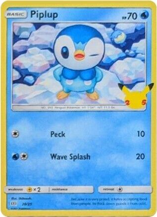 Piplup (020/25) - M2AP  - Promo - Holofoil