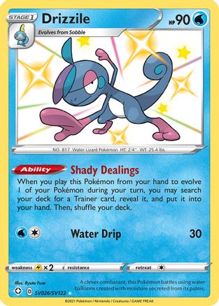 Drizzile (SV026/SV122) - SFSV  - Shiny Holo Rare - Holofoil
