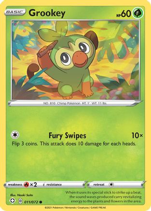 Grookey (011/072) - SF  - Common