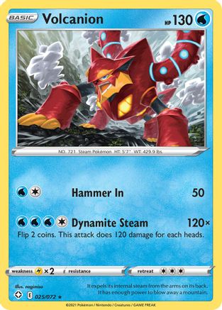 Volcanion (025/072) - SF  - Rare