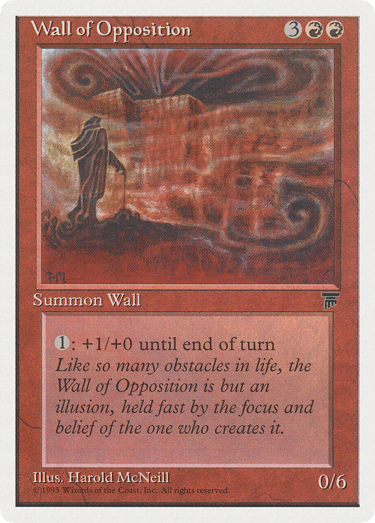 Wall of Opposition (CHR-056) - uncommon