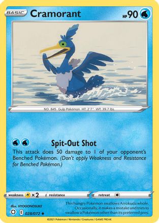 Cramorant (028/072) - SF  - Uncommon