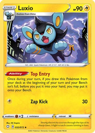 Luxio (032/072) - SF  - Uncommon