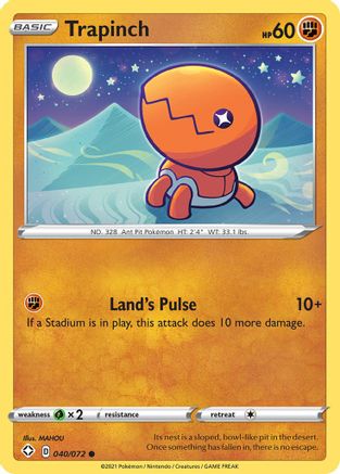 Trapinch (040/072) - SF  - Common