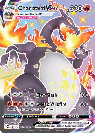 Charizard VMAX (SV107/SV122) - SFSV  - Shiny Holo Rare - Holofoil