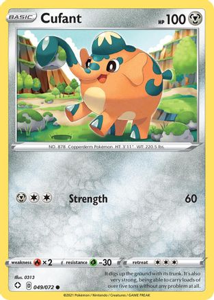 Cufant (049/072) - SF  - Common - Reverse Holofoil