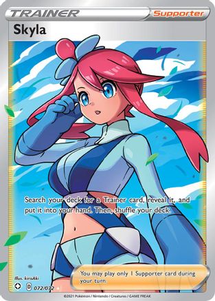 Skyla (Full Art) (072/072) - SF  - Ultra Rare - Holofoil