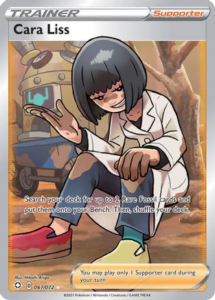 Cara Liss (Full Art) (067/072) - SF  - Ultra Rare - Holofoil