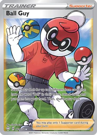 Ball Guy (Full Art) (065/072) - SF  - Ultra Rare - Holofoil