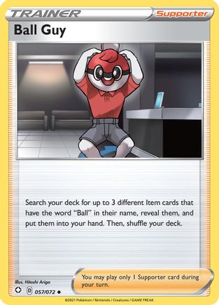 Ball Guy (057/072) - SF  - Uncommon - Reverse Holofoil